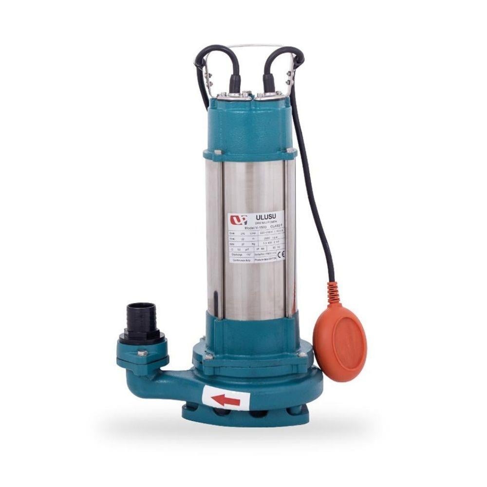 Ulusu V 1500 Kirli Su Drenaj Dalgıç Pompa