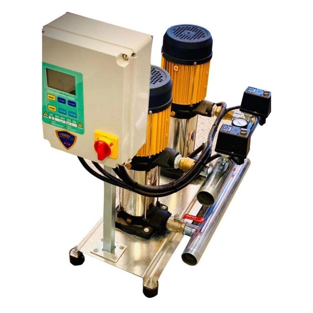 Vortex 2xVKP VD S/S 9-07 3 HP Çelik Fanlı Dreambox Panolu Paket Hidrofor