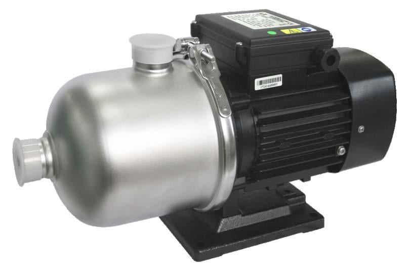 Winpo CMF 2-60T Full Paslanmaz AISI 304 Çok Kademeli Santrifüj Pompa 1Hp 380 Volt 58 mss 3.5 m³/h