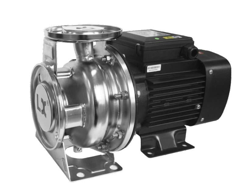 Winpo WF4 50/32 5.5T Full Paslanmaz Flanşlı Pompa AISI 304 7.5Hp 380 Volt 66 mss 22 m³/h