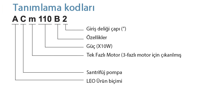 acmb2 tanımlama kodları