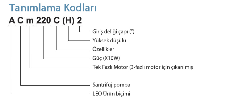 acmch2 tanımlama kodları