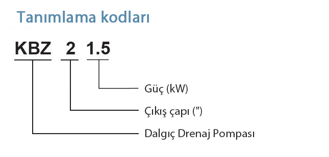 kbz tanımlama kodları