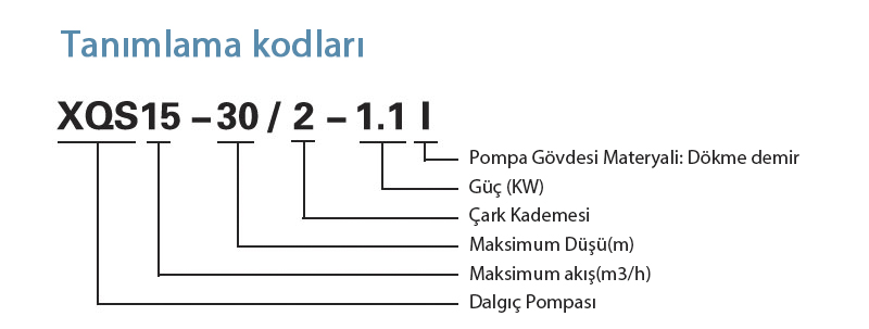 xqs tanımlama kodları