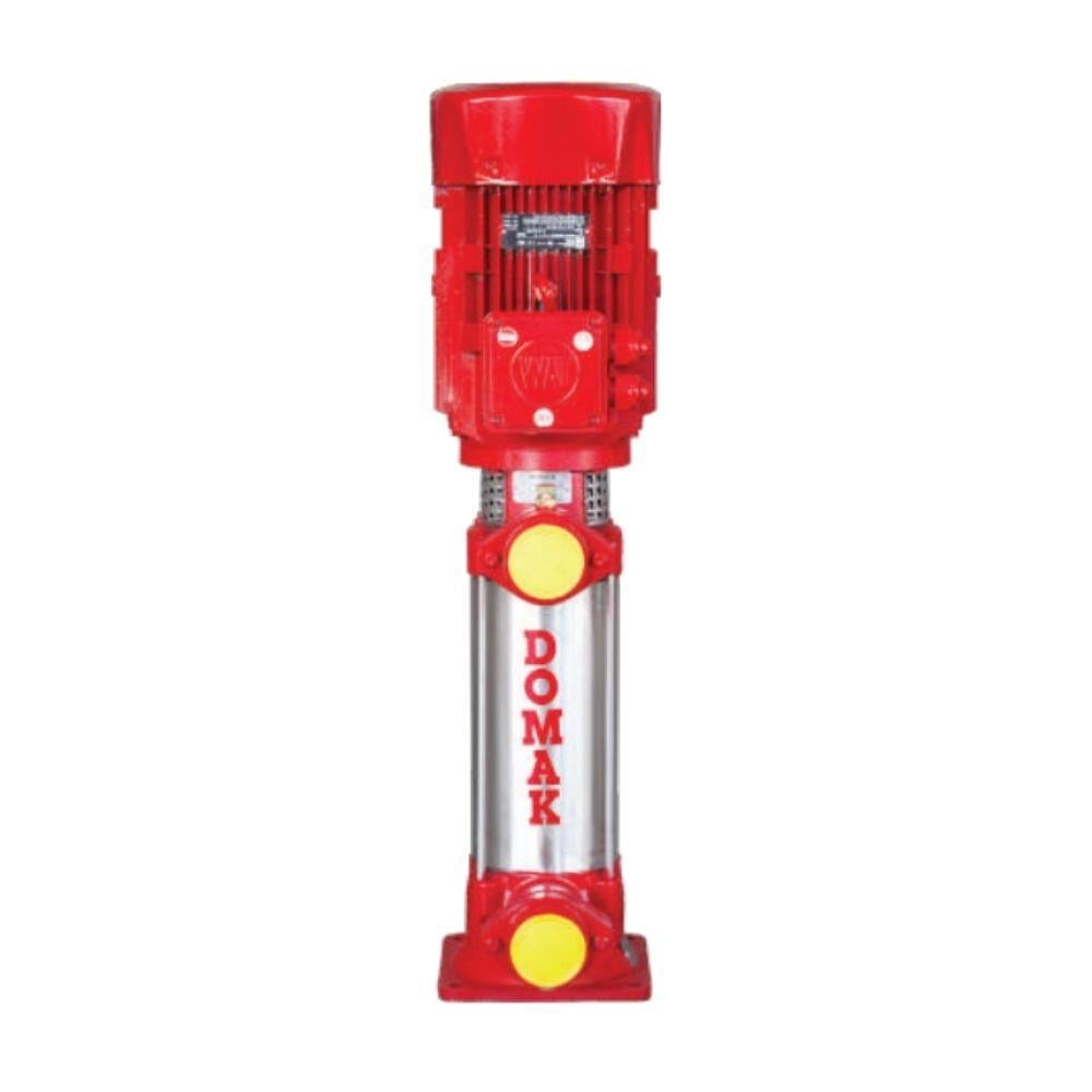 Domak 212-4 - 3 HP - 15 m³ - 48 mSS Paslanmaz Çelik Gövdeli Düşey Milli Pompa
