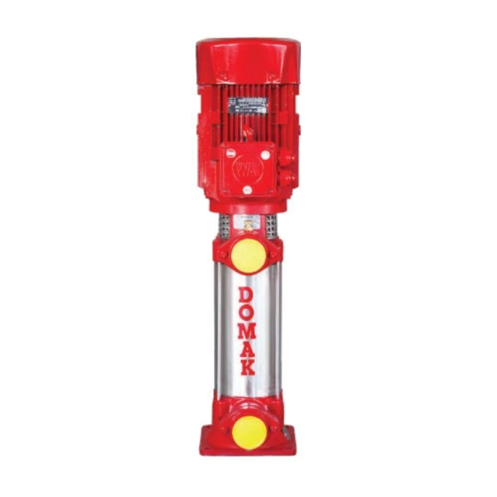 Domak 212-4 - 3 HP - 15 m³ - 48 mSS Paslanmaz Çelik Gövdeli Düşey Milli Pompa