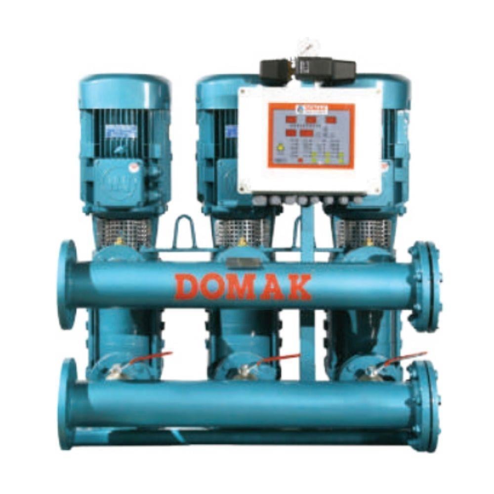 Domak KPDR25-10 Tü - 3x5.5 HP - 3x8 m³ - 154 mSS Üç Pompalı Panolu Hidrofor