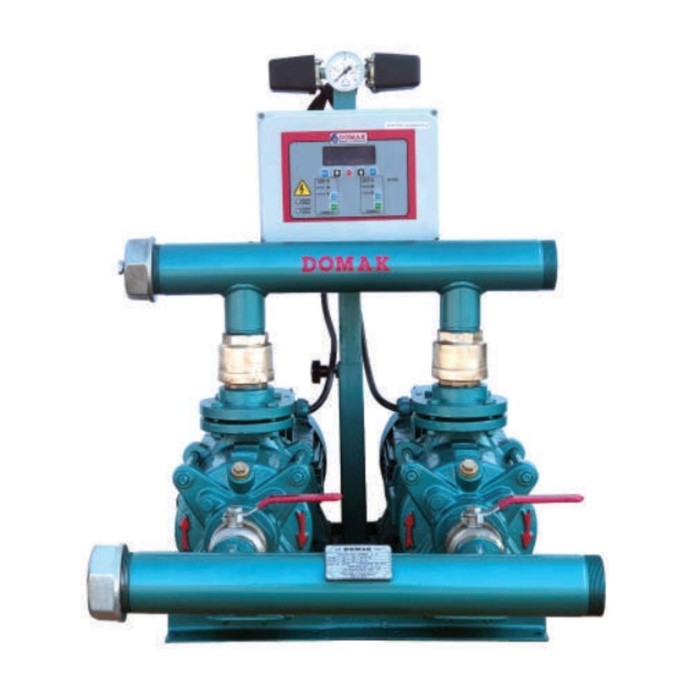 Domak KPM40-2 TB - 1x5.5 HP - 1x31 m³ - 52 mSS Tek Pompa Yatay Milli Hidrofor