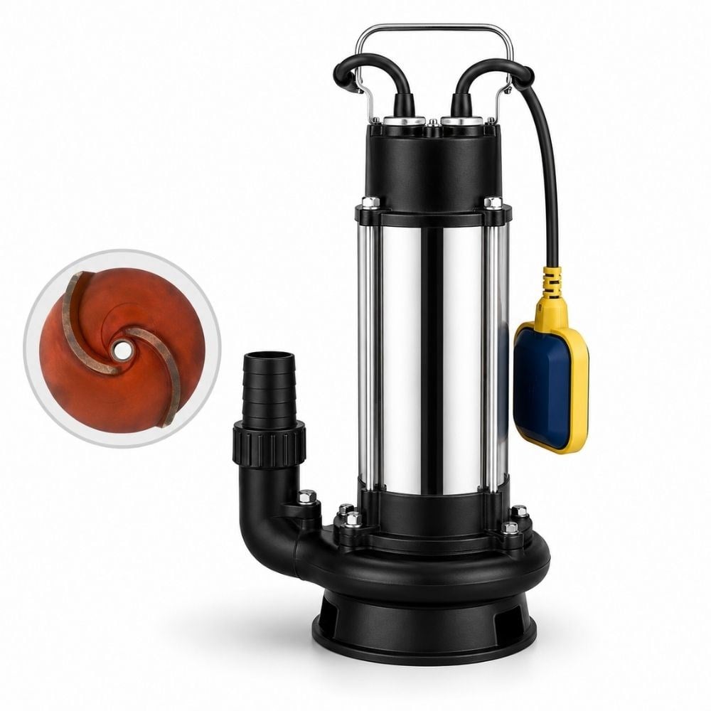 İMPO V1500F Kirli Su Dalgıç Pompa 2 HP 22 MSS