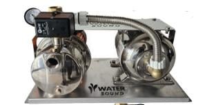ÖZEL GALVANİZŞASELİ 8LT 304 PASLANMAZ YATIK TAL 24V JET HİDROFOR