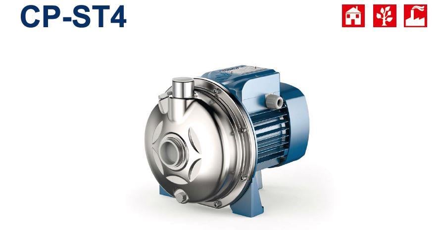 Pedrollo CP 132 ST4 full paslanmaz pompa 0,75 hp