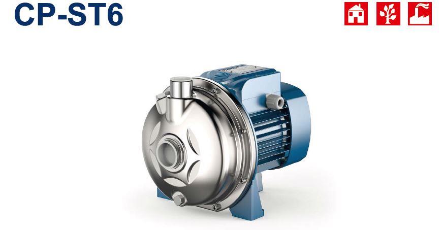 Pedrollo CP 132-ST6 full paslanmaz pompa 0,75 hp