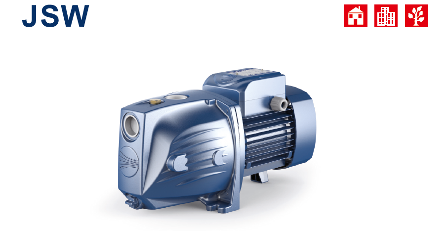 Pedrollo JSWm 3bh-n jet pompa 2 hp