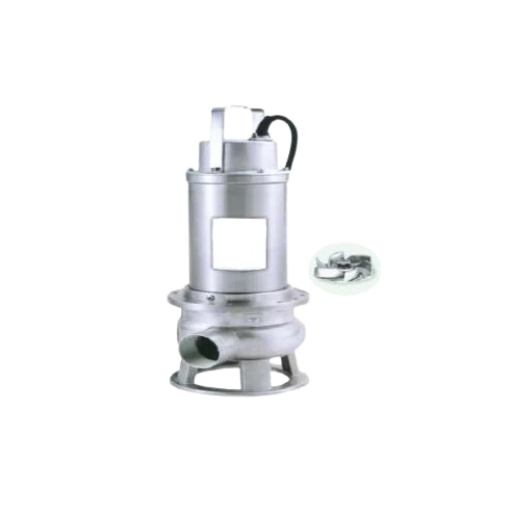 Vortex Tox 20-50 İnox 304 M-T Paslanmaz Çelik Foseptik Parçalayıcılı Dalgıç Pompa