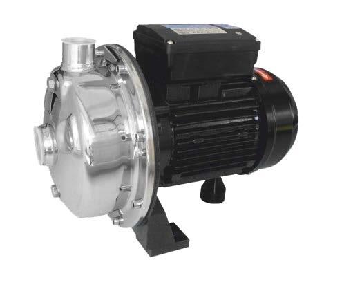 Winpo BLC 120 / 110T Paslanmaz Gövdeli Kimyasal, Asit Pompası 1.5 Hp 11.4m³/h 28mss 380 Volt