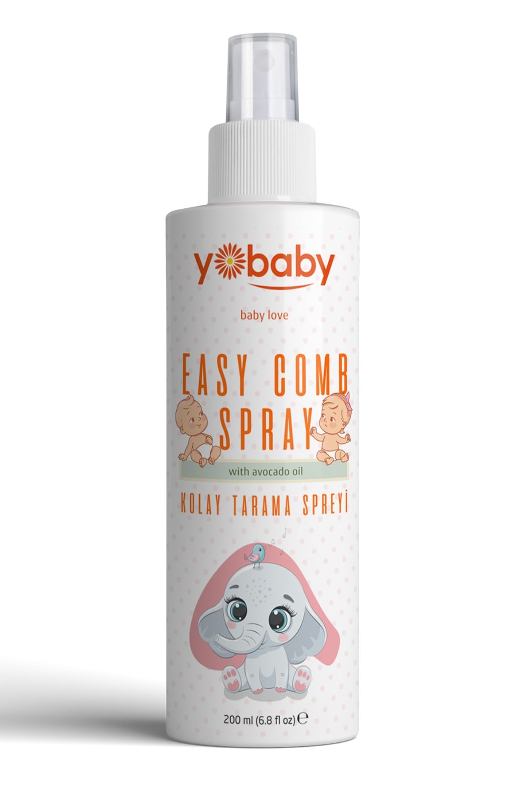 yobaby Kolay Tarafa Saç Spreyi 200ml