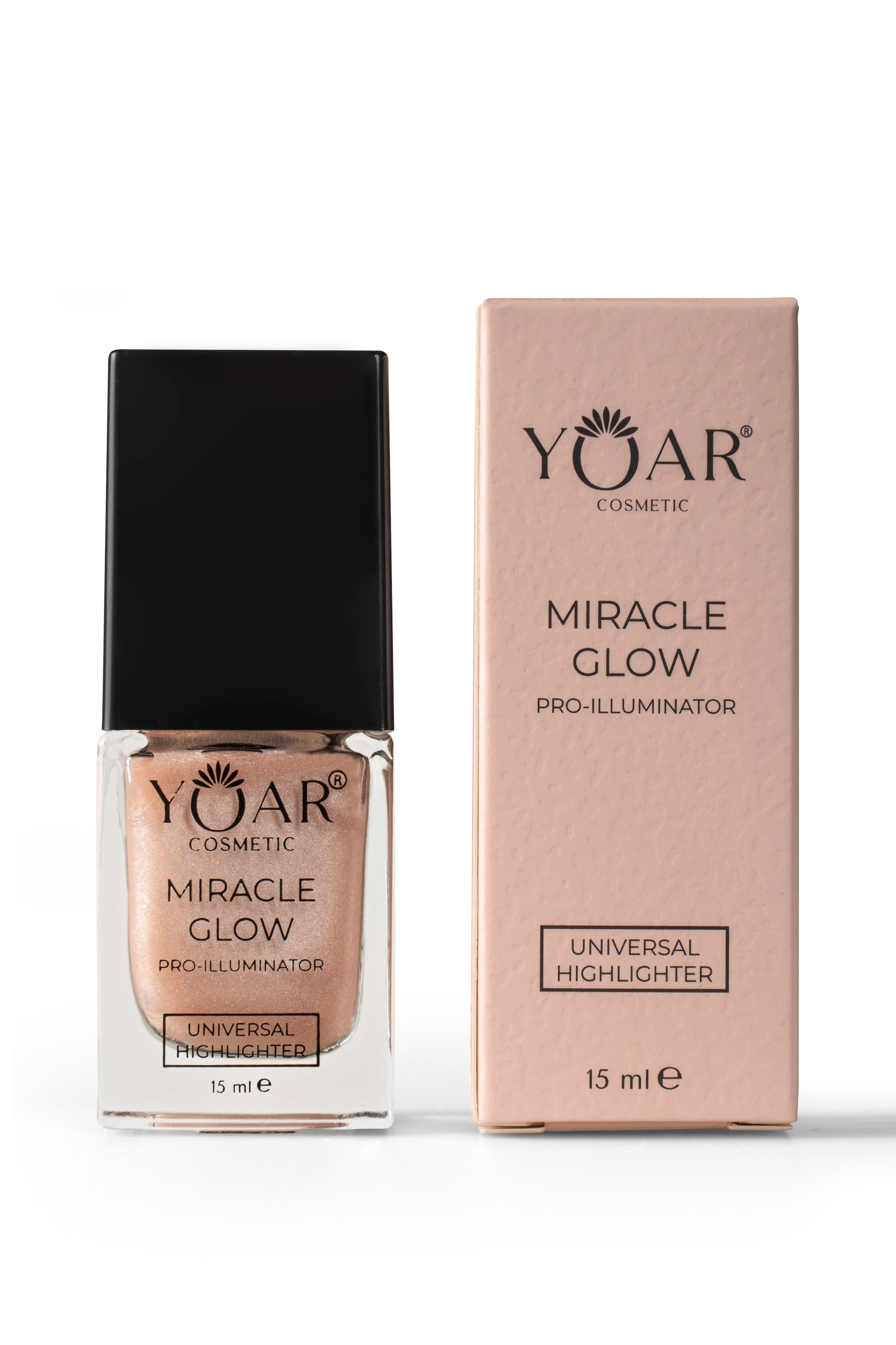 Yoar Cosmetic Aydınlatıcı Makyaj Bazı- Pro Illiminator, Highlighter, Primer Make-up -15 ML
