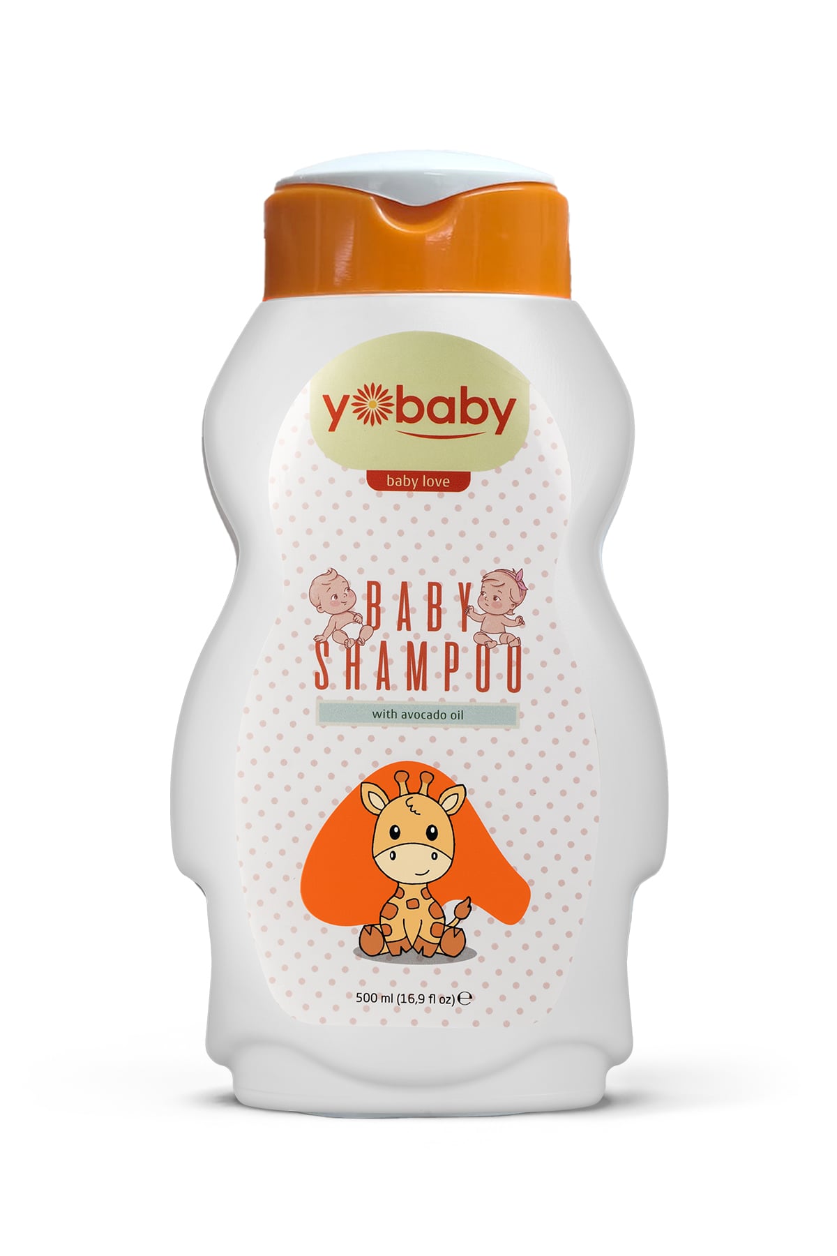 yobaby Doğal Saç Ve Vücut Şampuanı | Hassas Bebek Cildi, Göz Yakmayan Bebek Çocuk Şampuanı | 500 ml 