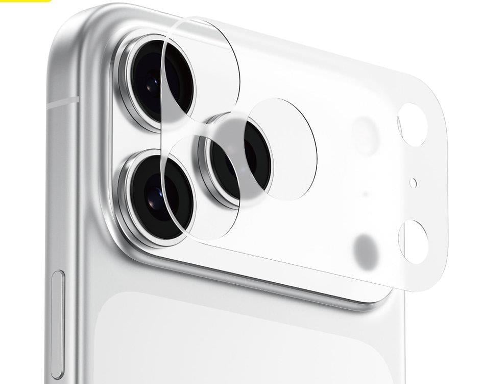 Blueo iPhone 17 Pro Uyumlu Invisible Shock-Resistant Lens Modülü Koruma Filmi