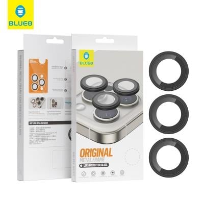 iPhone 14 / 14 Plus Metal Kamera Lens Koruyucu Yansıma Önleyici AR Cam Kolay Uygulama Aparatlı