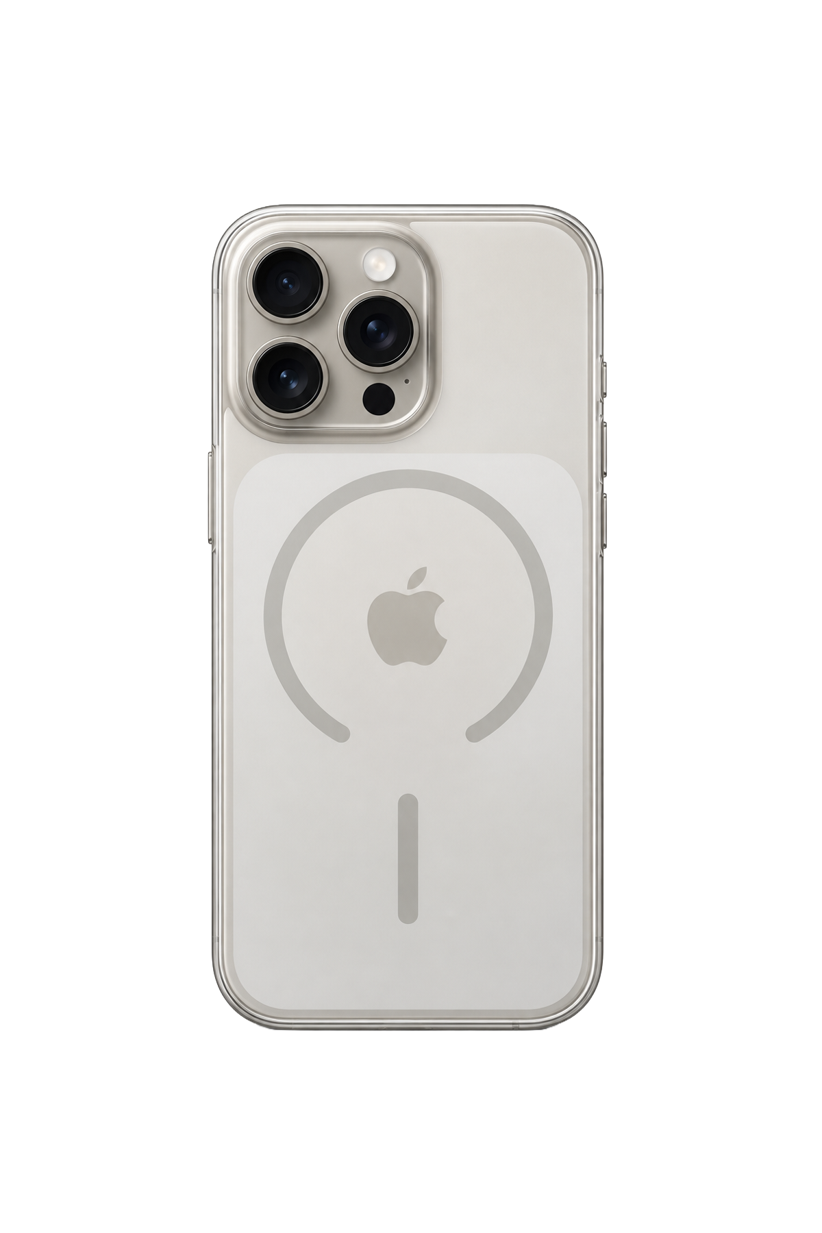 iPhone 15 Pro Max Uyumlu MagSafe Özellikli Sert Kutulu Tag Telefon Kılıfı