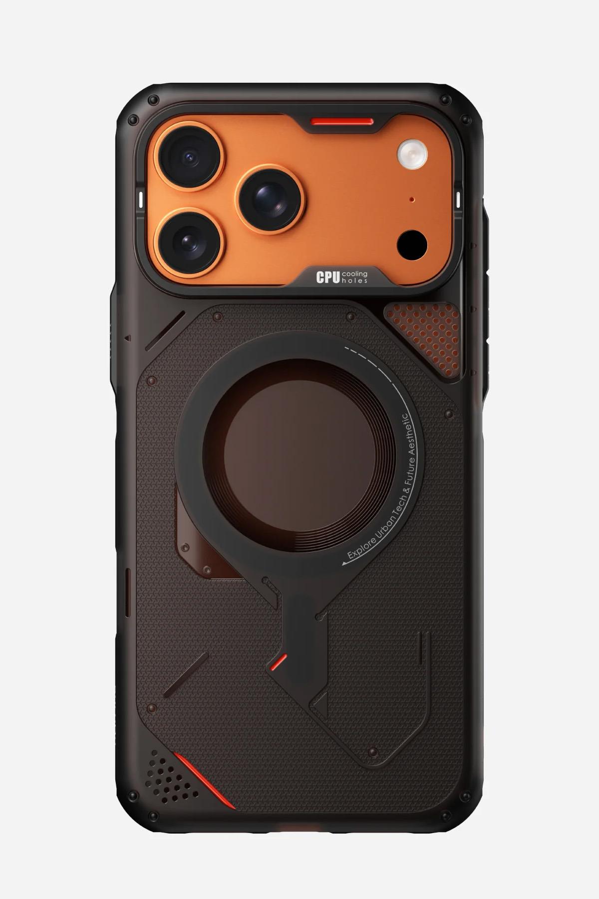 iPhone 17 Pro Max Uyumlu MagSafe Özellikli A17 Rugged Outdoor Kılıf