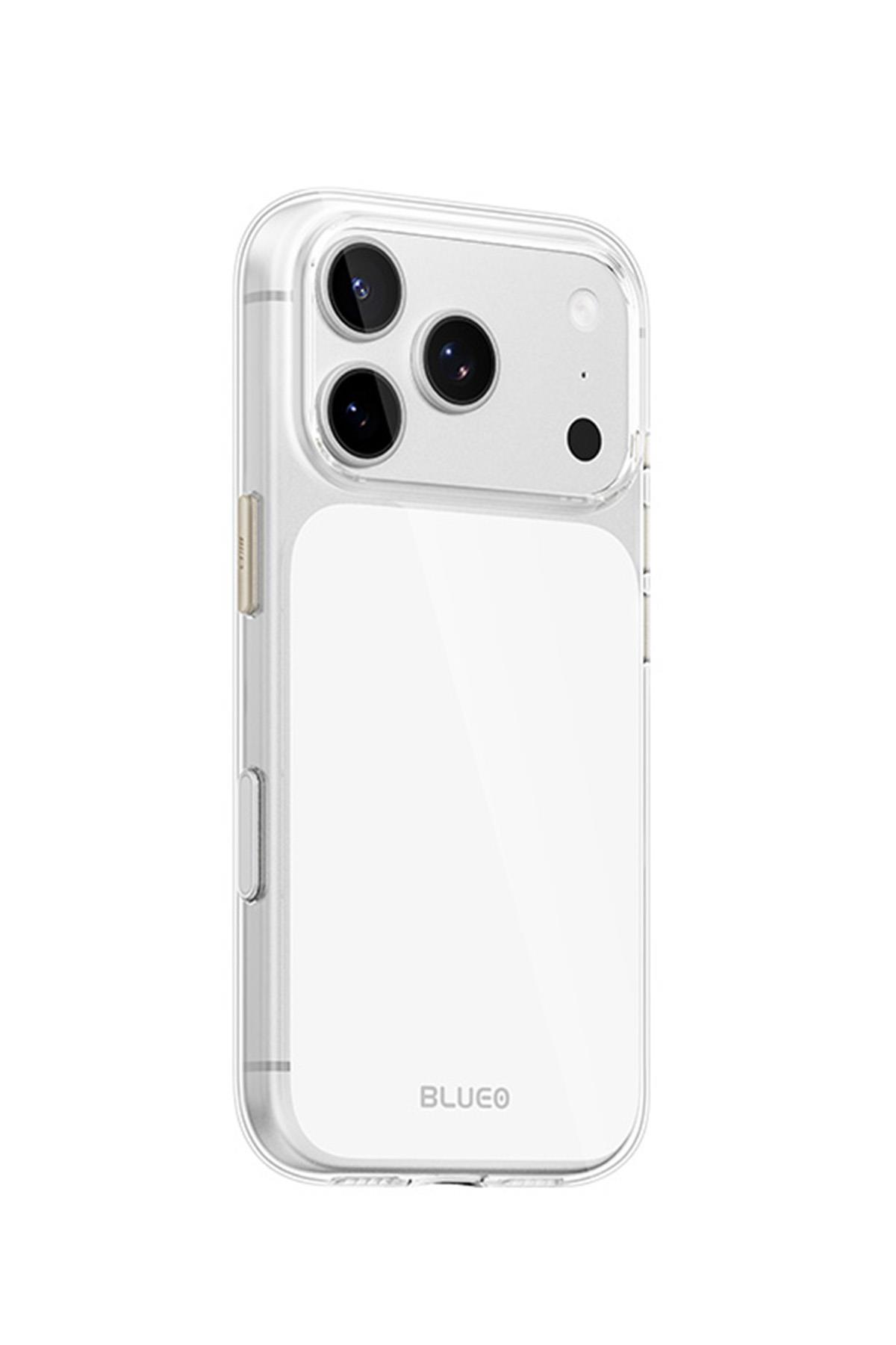 iPhone 17 Pro Max Uyumlu Magsafe Şeffaf Sararma Karşıtı Manyetik Kılıf (Crystal Drop Resistant)