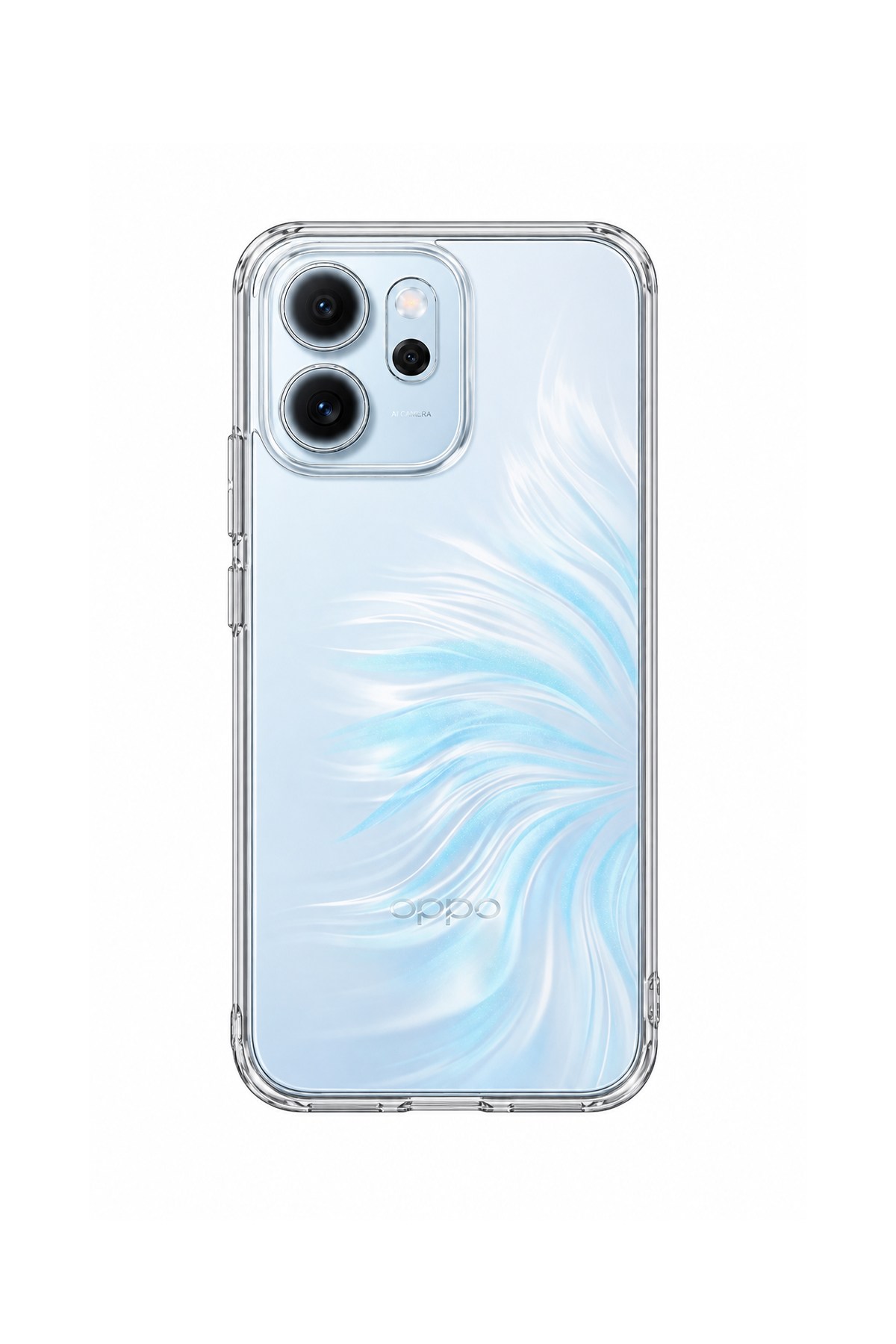 Oppo Reno 14F Uyumlu Şeffaf 2mm Silikon Kılıf | Kamera Korumalı