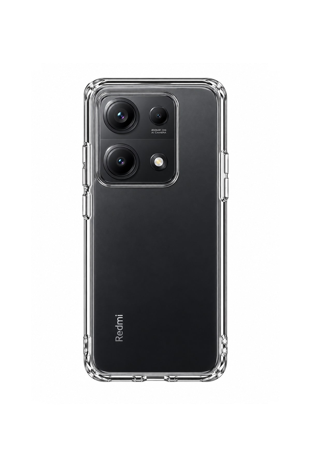 Redmi Note 14S Uyumlu Şeffaf 2mm Silikon Kılıf | Kamera Korumalı