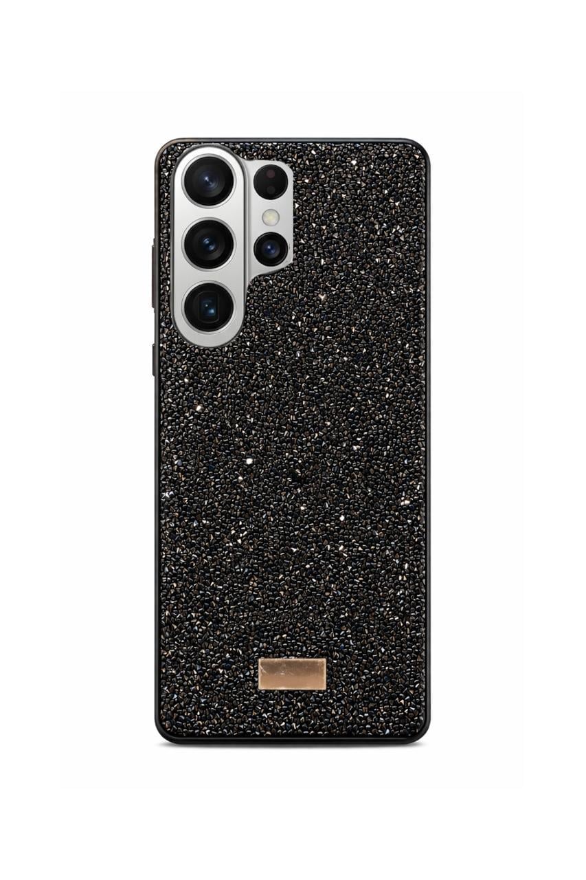 Samsung S26 Plus Uyumlu Darbeye Karşı Dayanıklı Işıltı Taş Detaylı Melt Silikon Kılıf