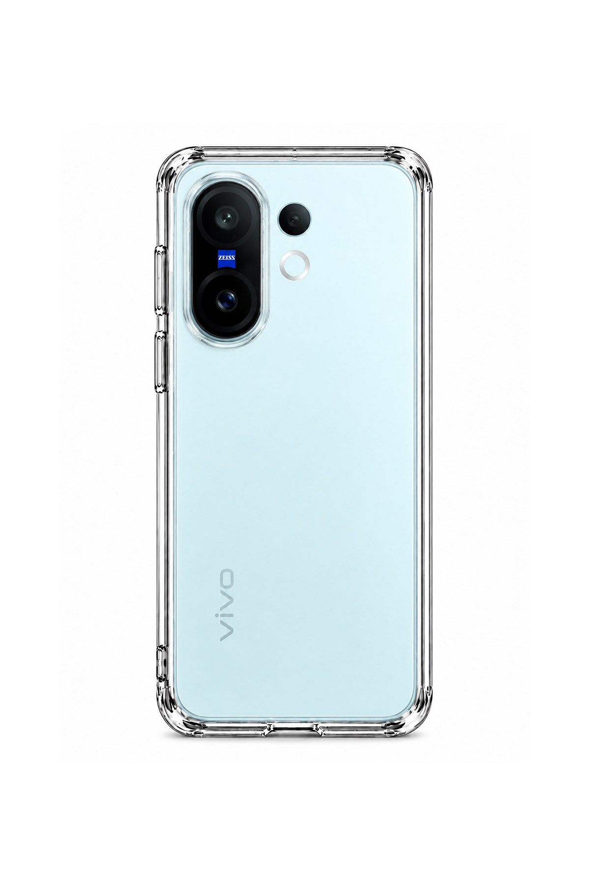 Vivo X200 FE Uyumlu Şeffaf 2mm Silikon Kılıf | Kamera Korumalı