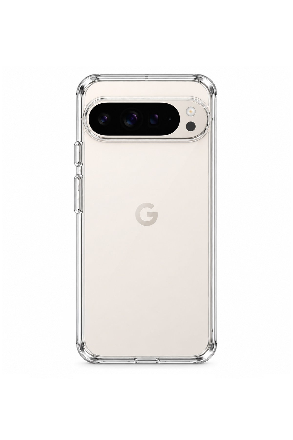 Google Pixel 10 Pro XL Uyumlu Şeffaf 2mm Silikon Kılıf | Kamera Korumalı