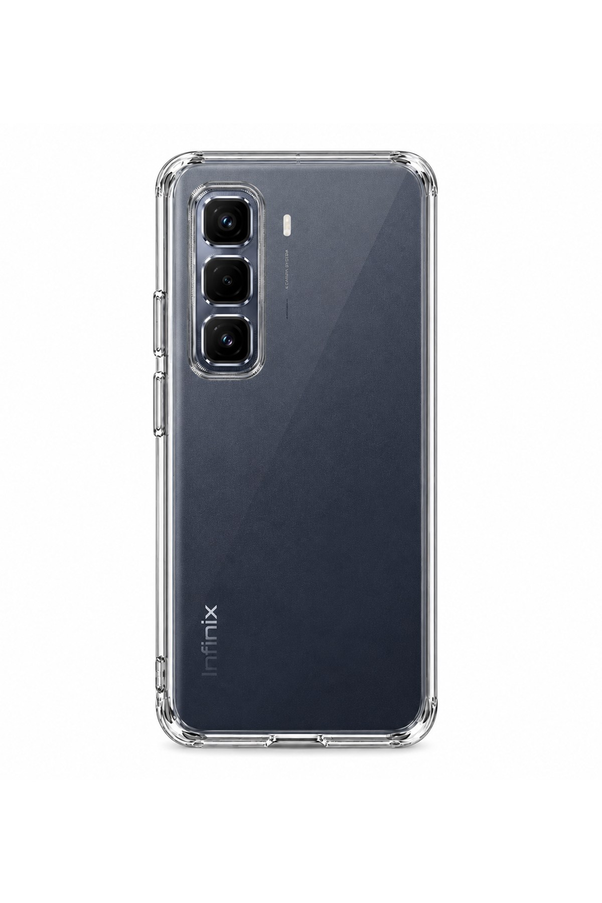 Infinix Hot 60 4G Uyumlu Şeffaf 2mm Silikon Kılıf | Kamera Korumalı