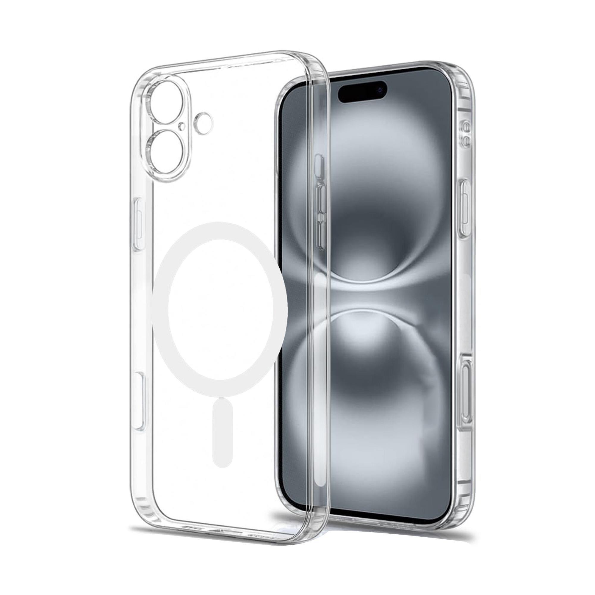 iPhone 16 MagSafe Özellikli Kamera Lens Mercek Korumalı İnce Slim Yumuşak Fox Silikon Kılıf