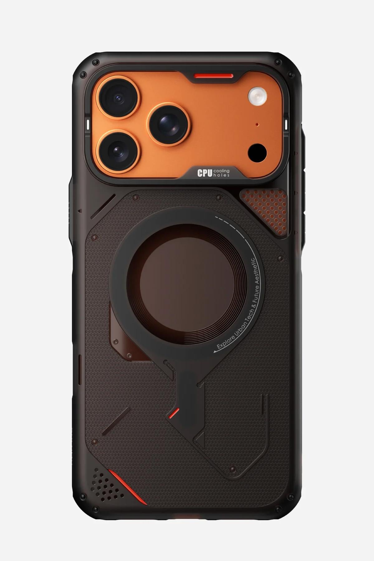 iPhone 17 Pro Max Uyumlu MagSafe Özellikli A17 Rugged Outdoor Kılıf