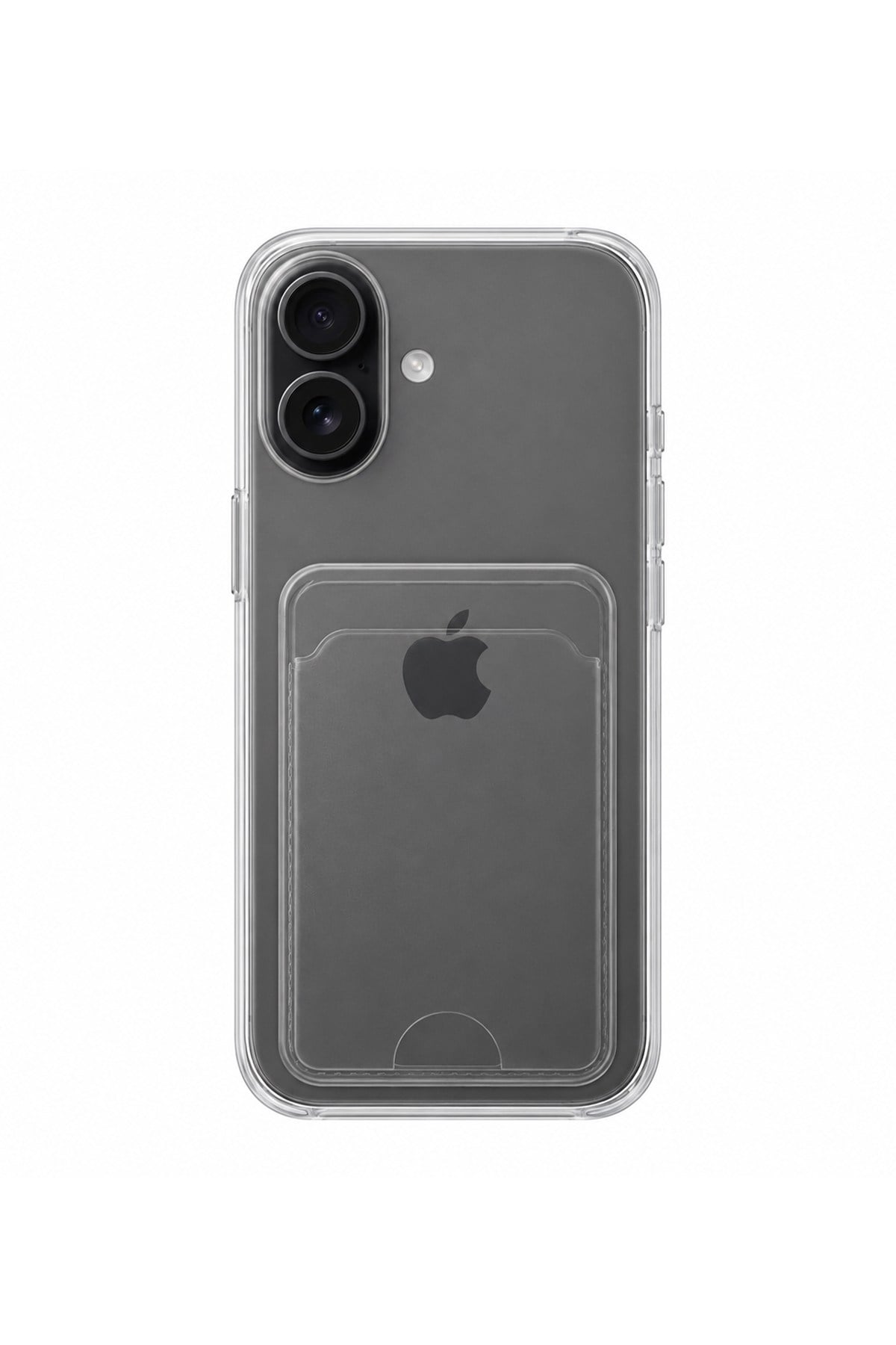iPhone 18 / 17 Uyumlu Kartlık Detaylı Silikon Kılıf | Yuki Serisi