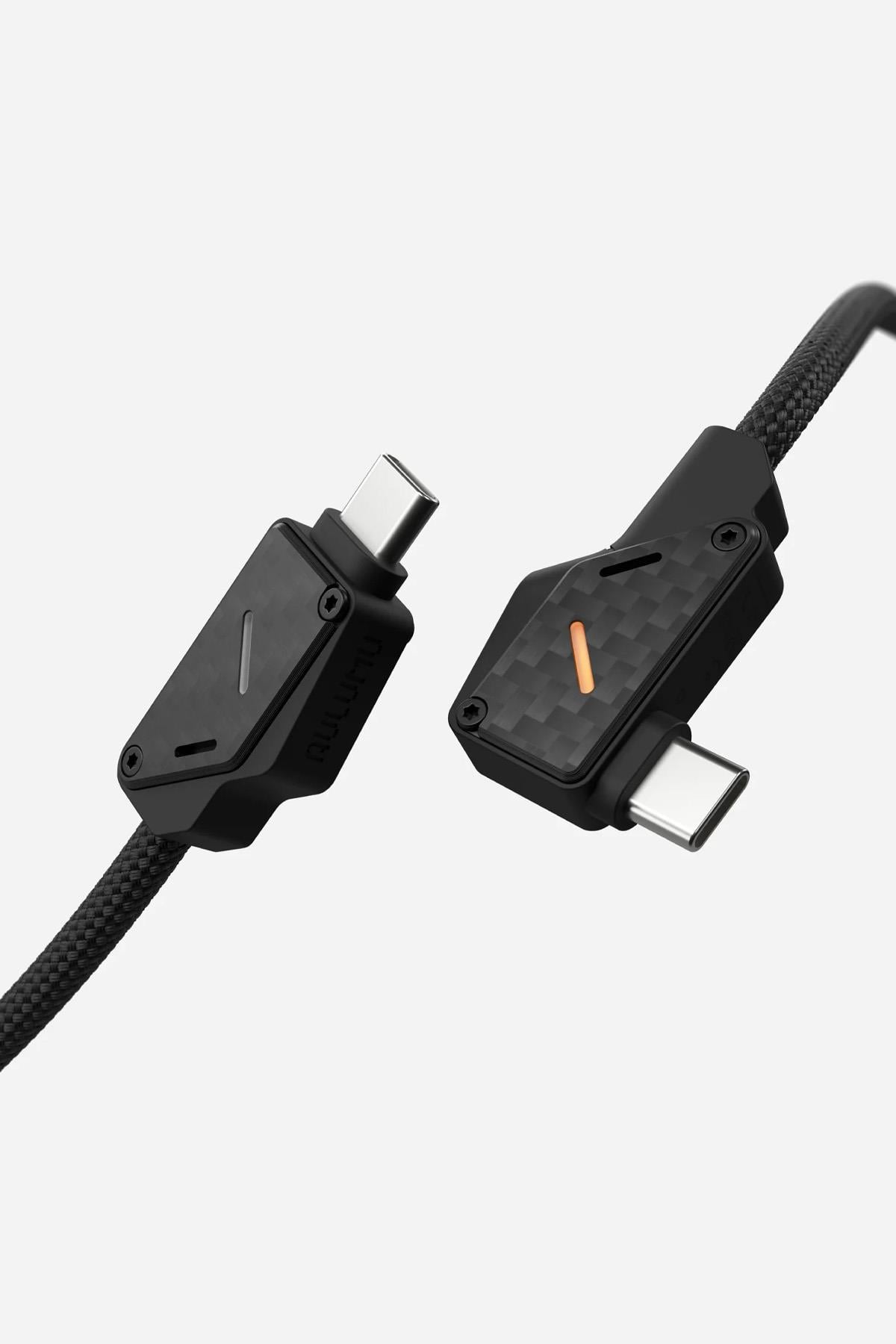 M07 1.2M Ekstra Güçlü Alüminyum 240W Yüksek Hızlı Şarj ve Veri USB-C Kablosu