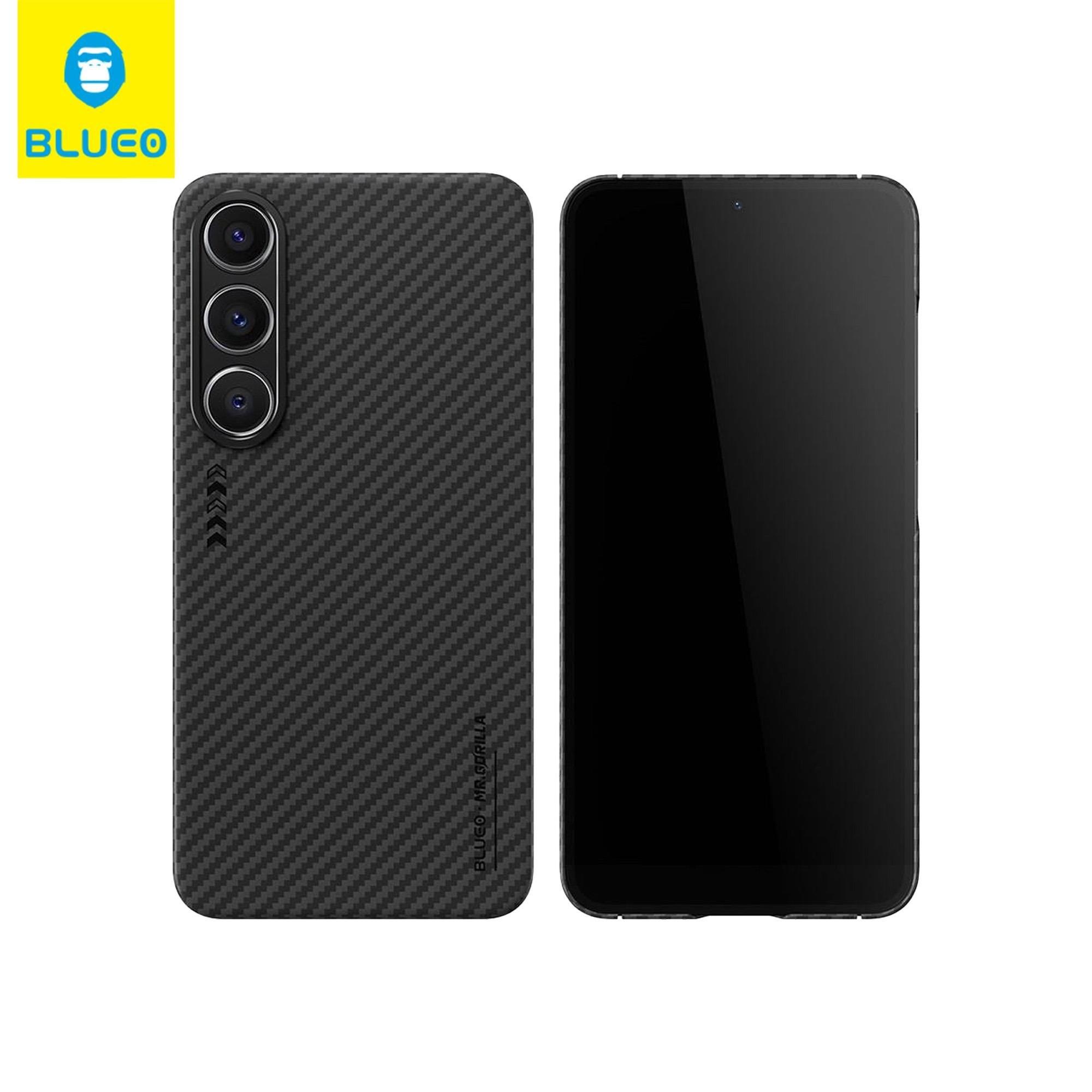 Mr. Gorilla Karbon Fiber Samsung S24 Plus Uyumlu Kılıf | Mat, Isı Dağılımı, Kamera Korumalı Kılıf