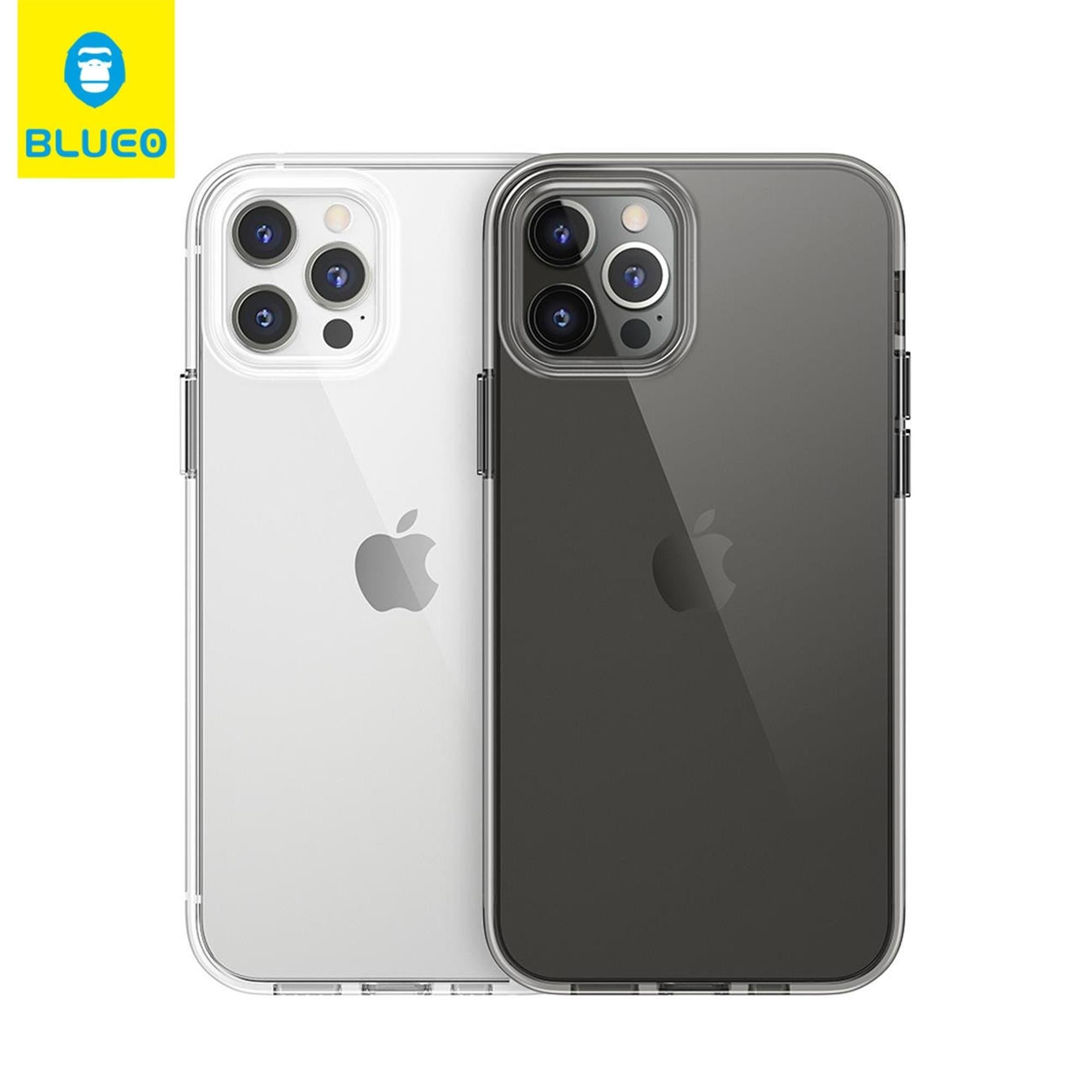 Mr. Gorilla iPhone 13 / 14 Uyumlu Airbag Köşe Koruma Özellikli Metal Tuşlu Şeffaf Sert Silikon Kılıf