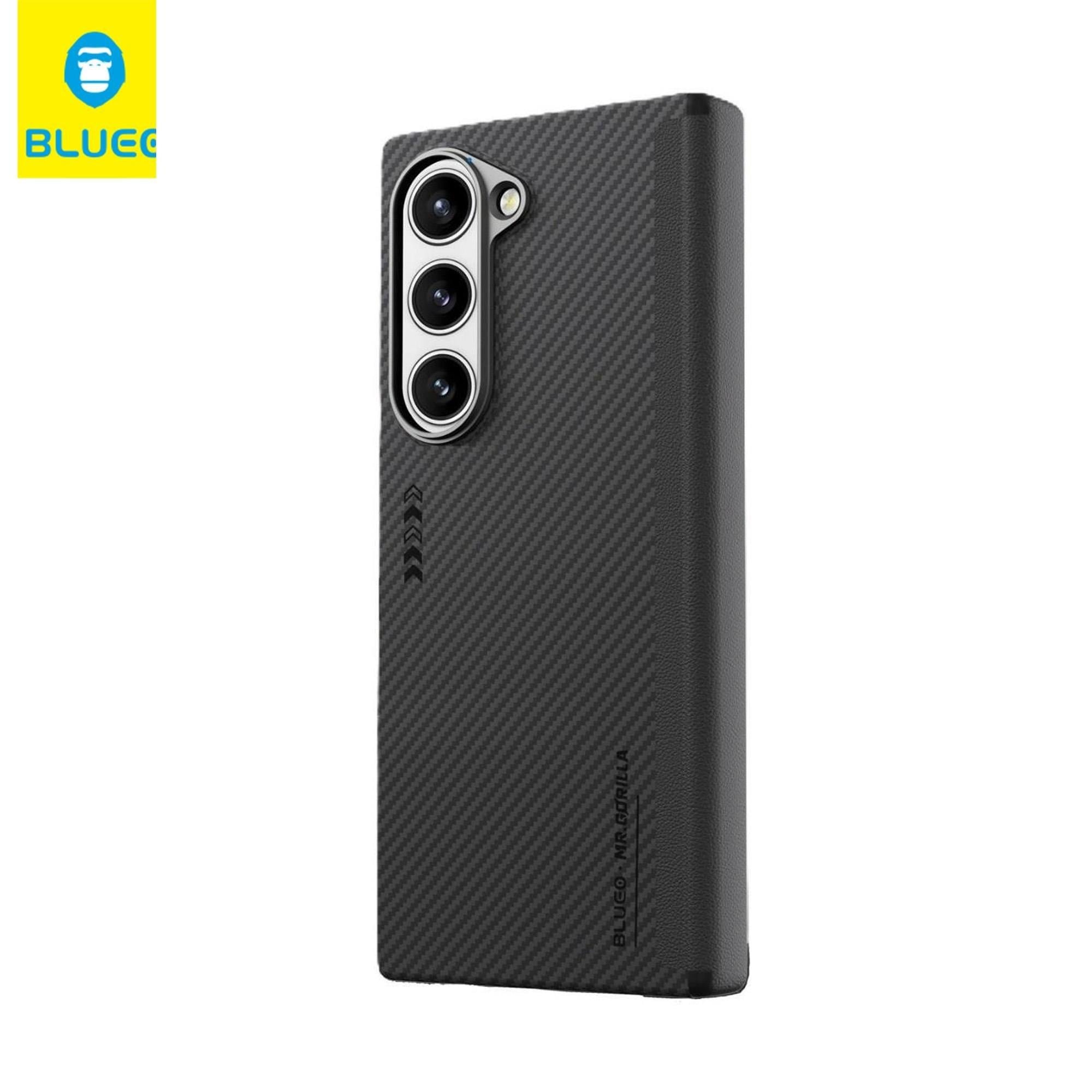 Mr. Gorilla Samsung Z Fold 6 Uyumlu Karbon Fiber Darbe Emici ince Slim Sert Kılıf