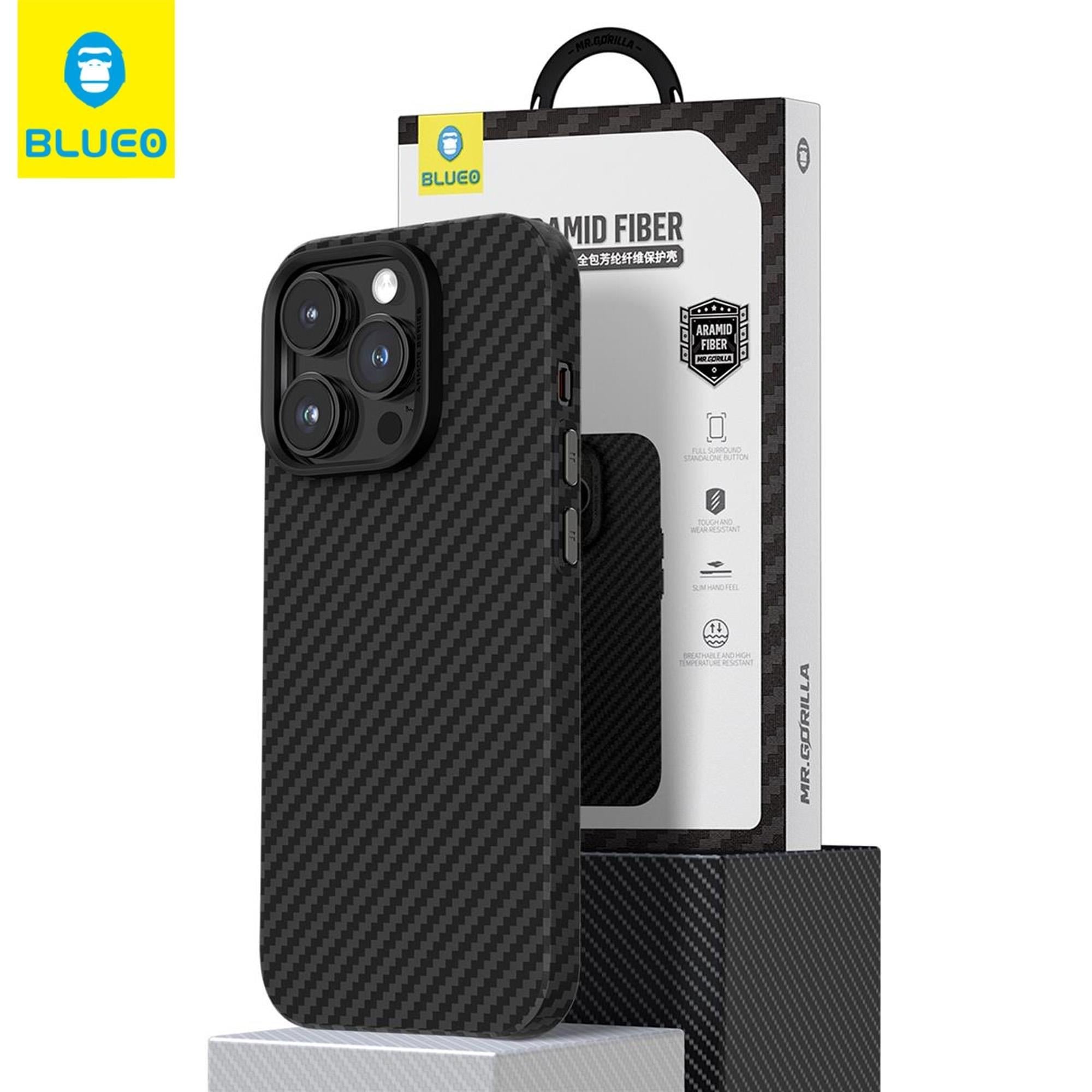 Mr. Gorilla iPhone 14 Pro Max Uyumlu MagSafe Destekli Anti-Drop Koruma Aramid Fiber Kılıf