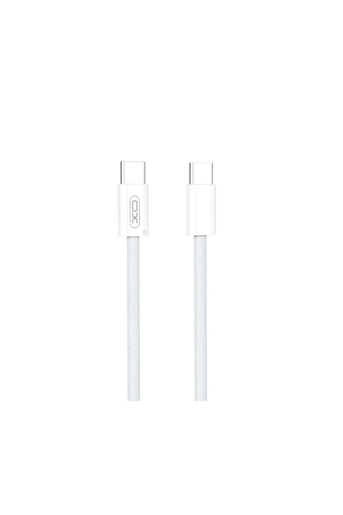 NB-Q260C 60W Type-C to Type-C Hızlı 3 Metre Örgülü Şarj Data Kablosu