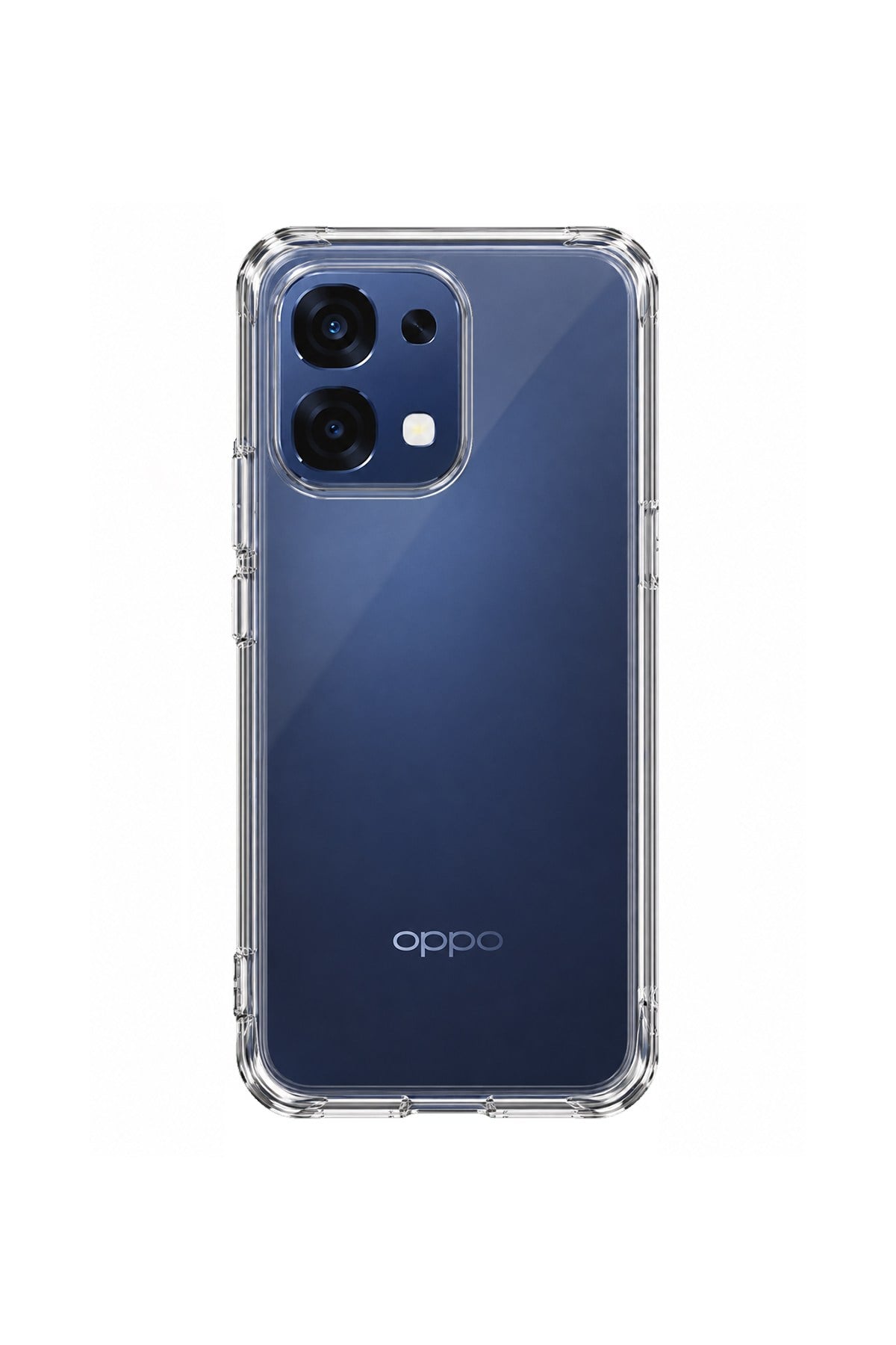 Oppo A6 Uyumlu Şeffaf 2mm Silikon Kılıf | Kamera Korumalı
