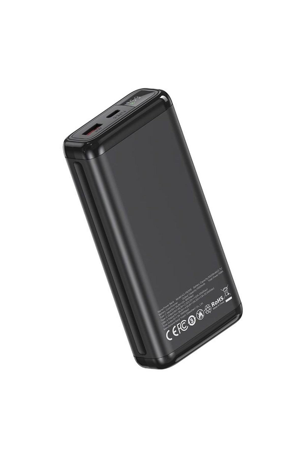 PB309 20000 mAh Dijital Göstergeli 22.5W Hızlı Şarj Taşınabilir Powerbank