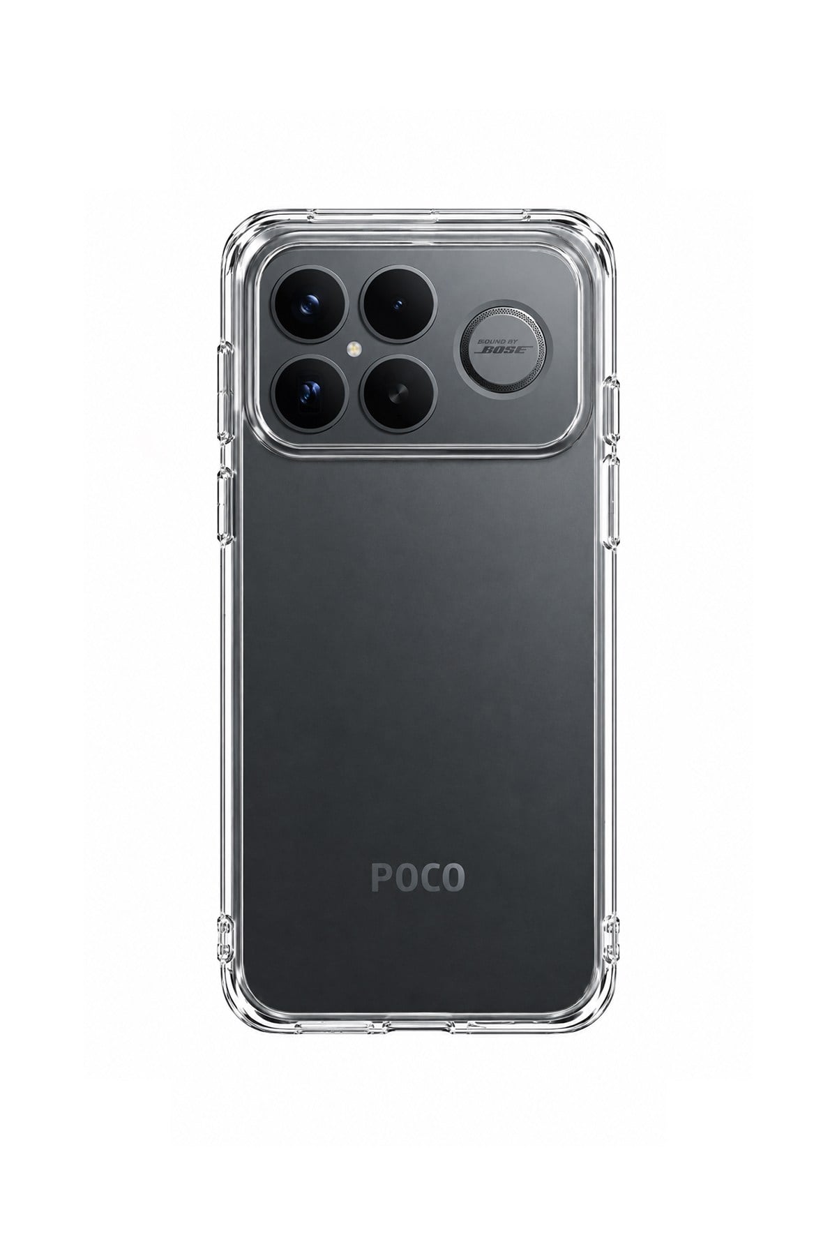 Poco F8 Ultra Uyumlu Şeffaf 2mm Silikon Kılıf | Kamera Korumalı