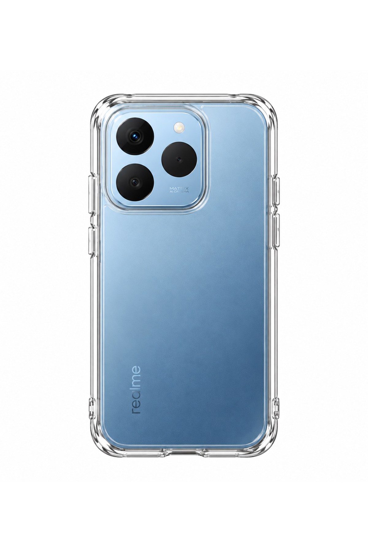 Realme 15T 5G Uyumlu Şeffaf 2mm Silikon Kılıf | Kamera Korumalı