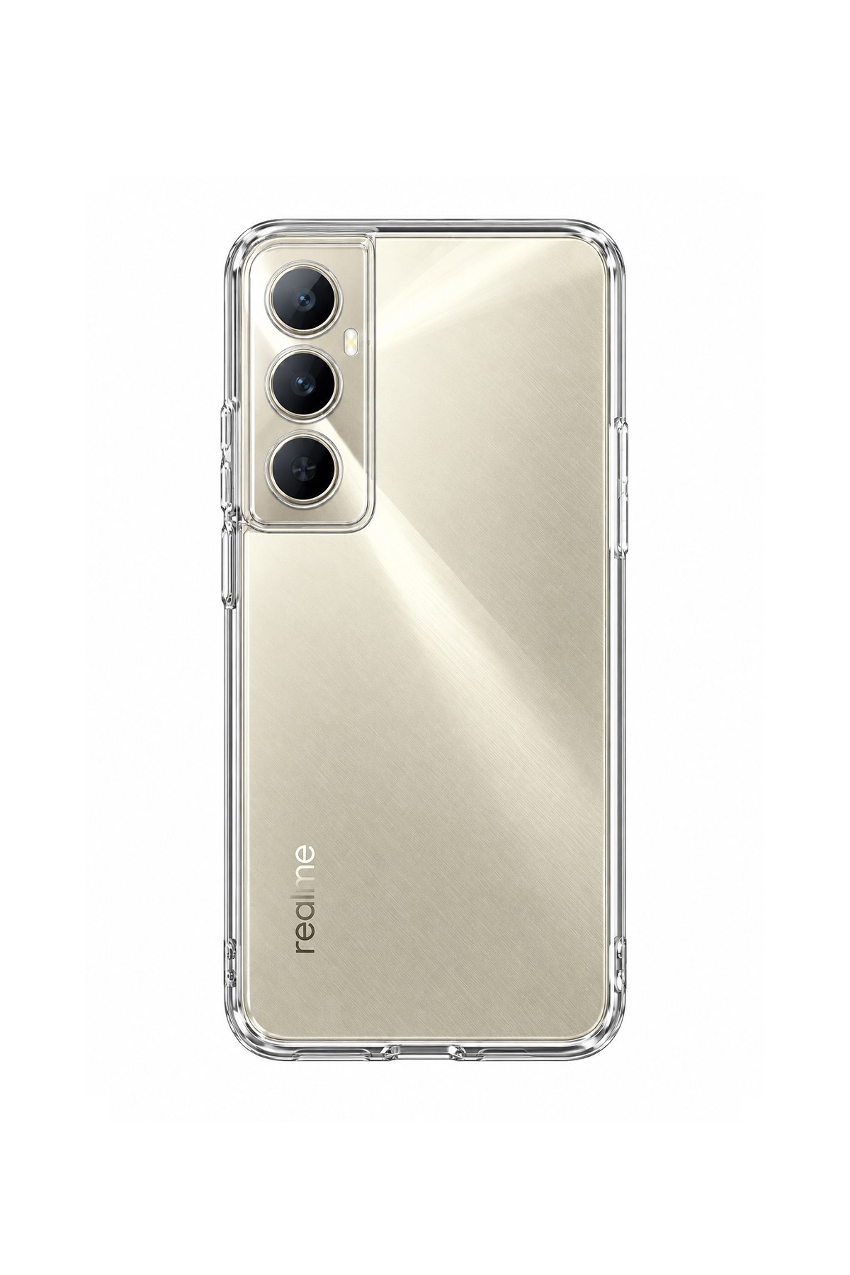 Realme C65 4G Uyumlu Şeffaf 2mm Silikon Kılıf | Kamera Korumalı