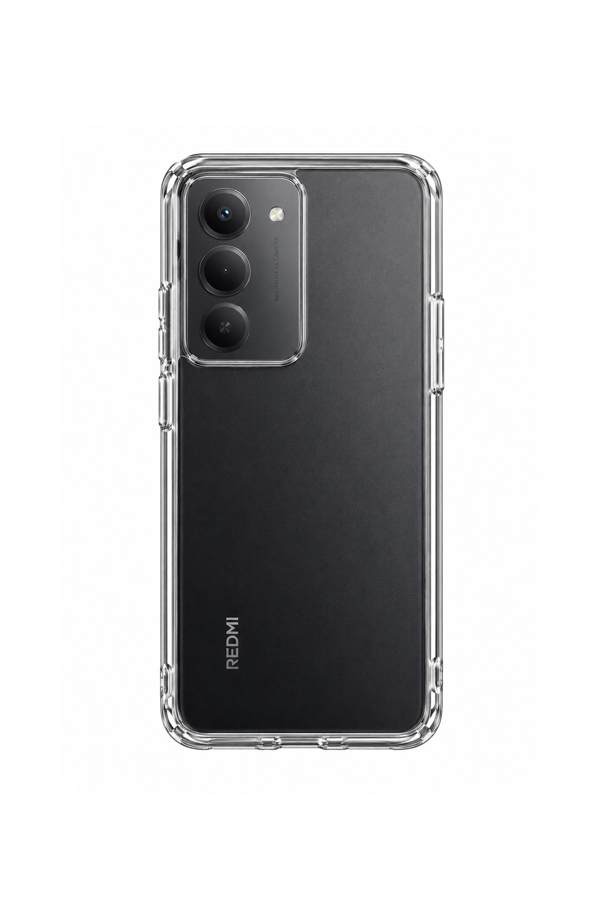 Redmi 15 5G 169 Uyumlu Şeffaf 2mm Silikon Kılıf | Kamera Korumalı