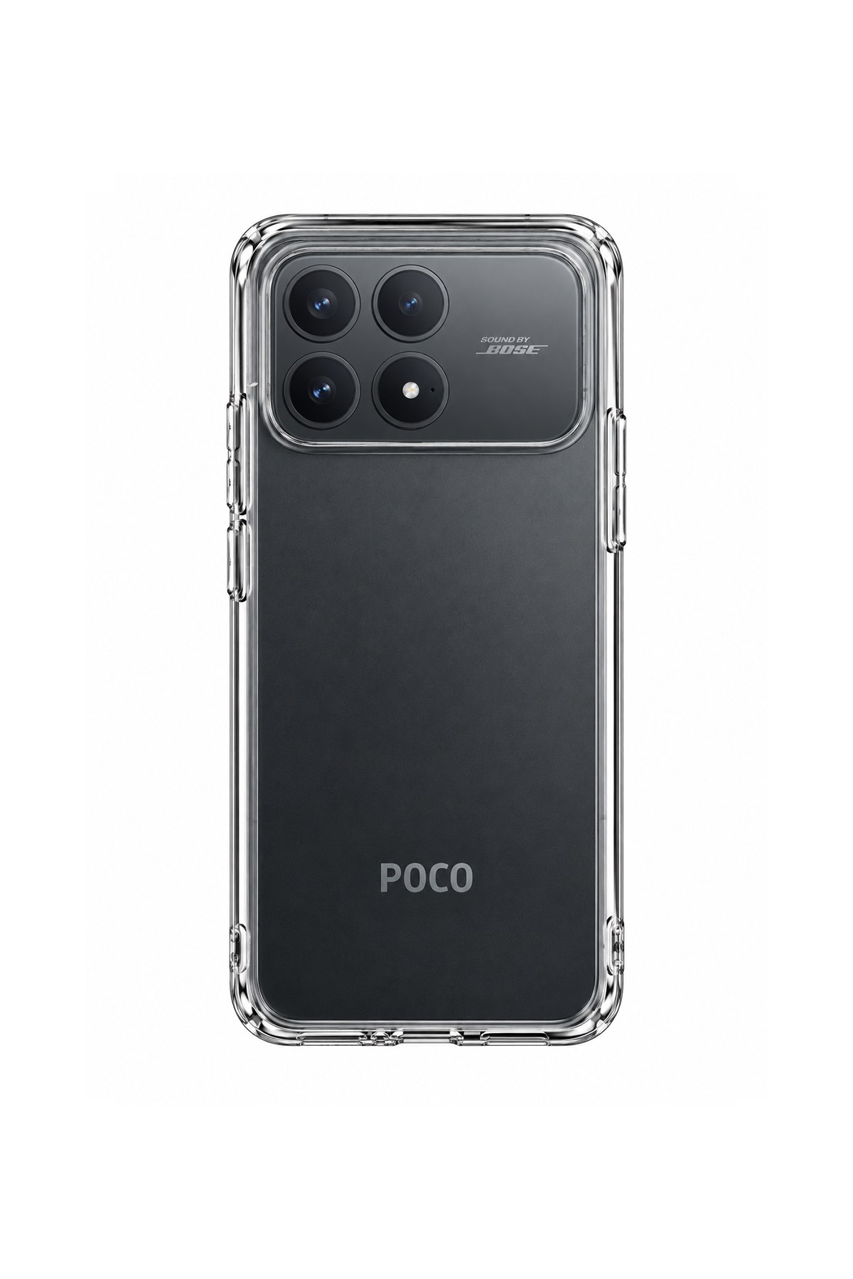 Redmi F8 Pro Uyumlu Şeffaf 2mm Silikon Kılıf | Kamera Korumalı