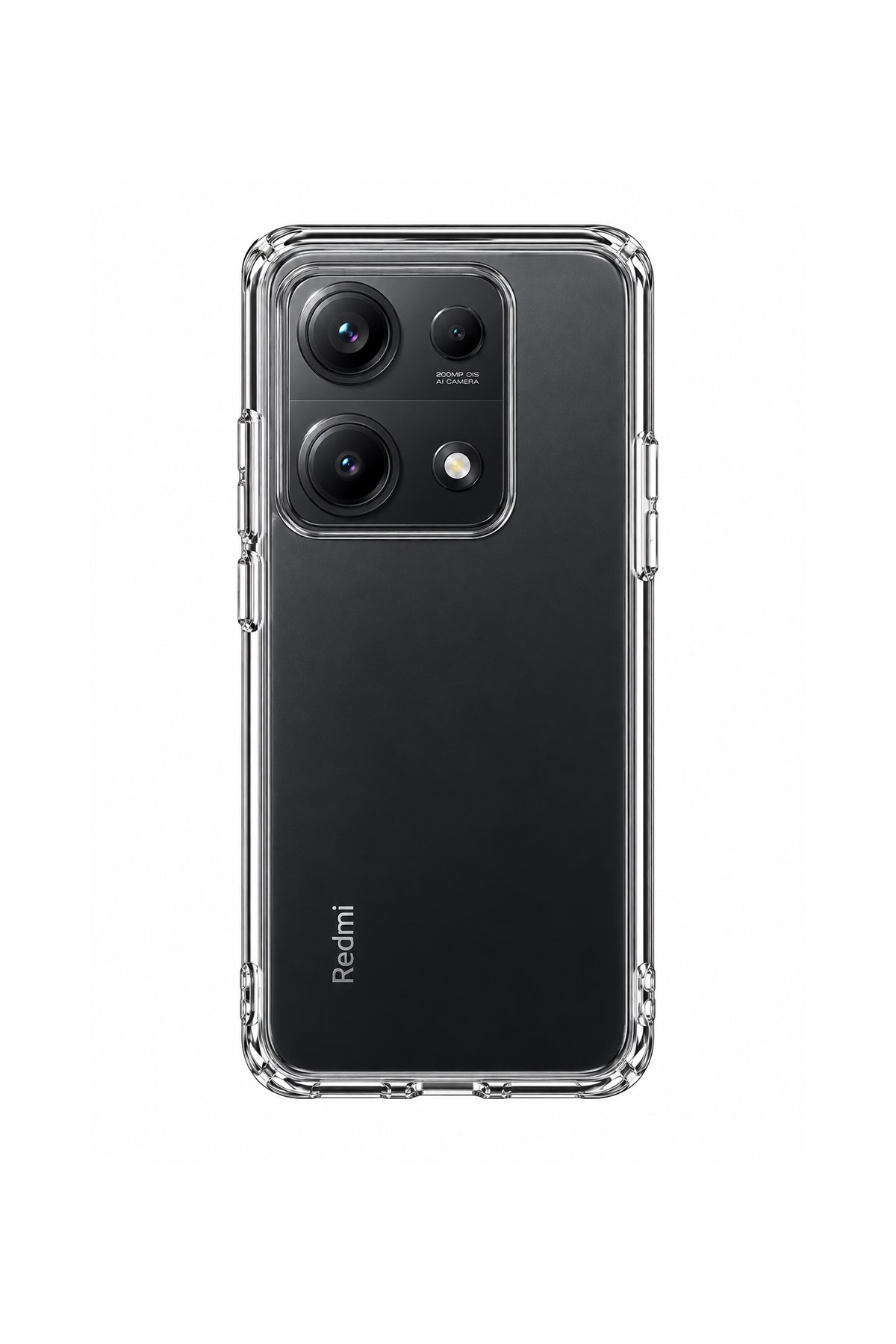 Redmi Note 14S Uyumlu Şeffaf 2mm Silikon Kılıf | Kamera Korumalı